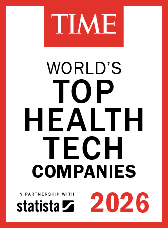 Statista and TIME logo for World's Top Healthtech Companies 2026 ranking.