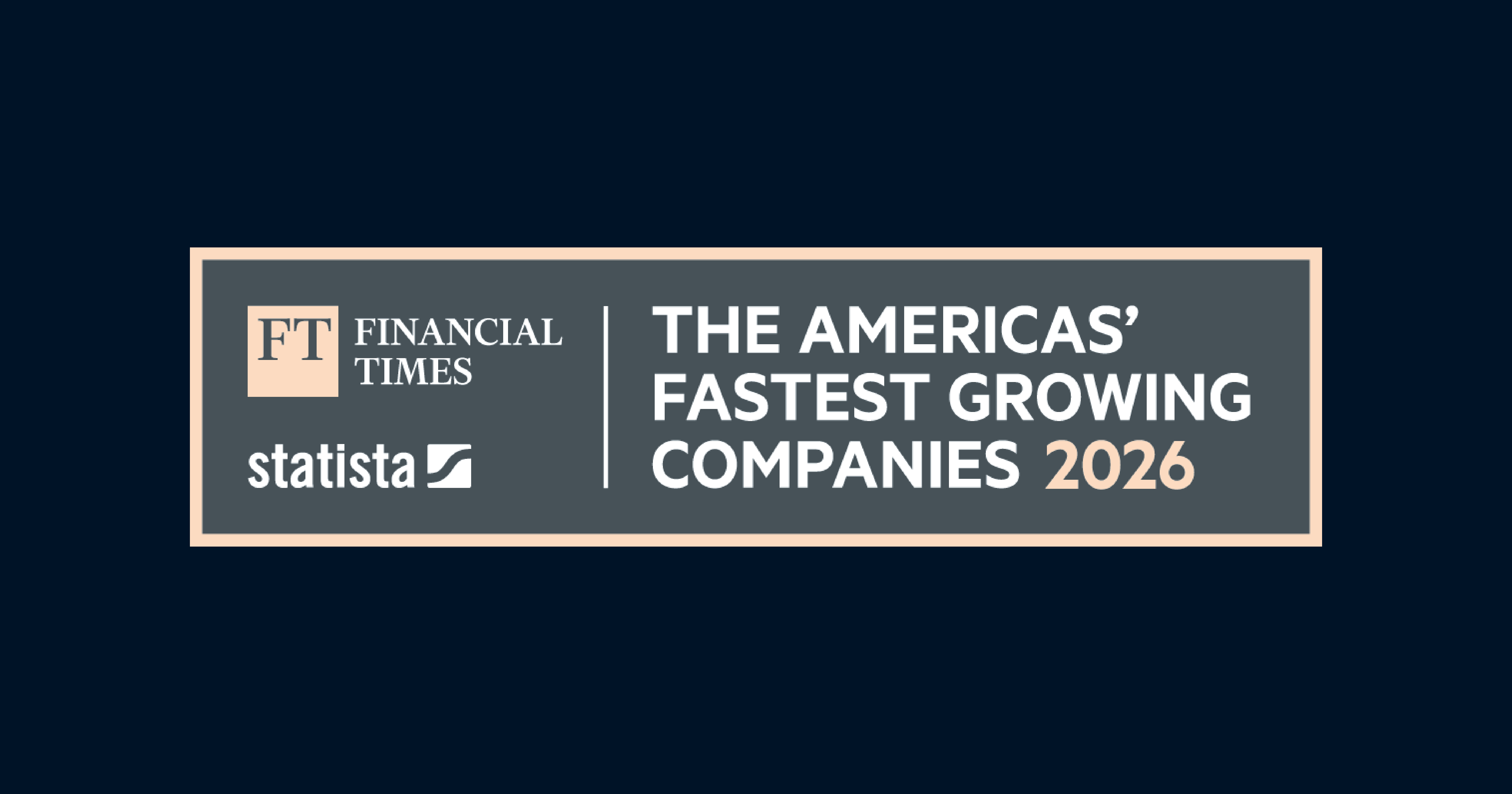 The Americas' Fastest Growing Companies 2026 | Statista Rankings