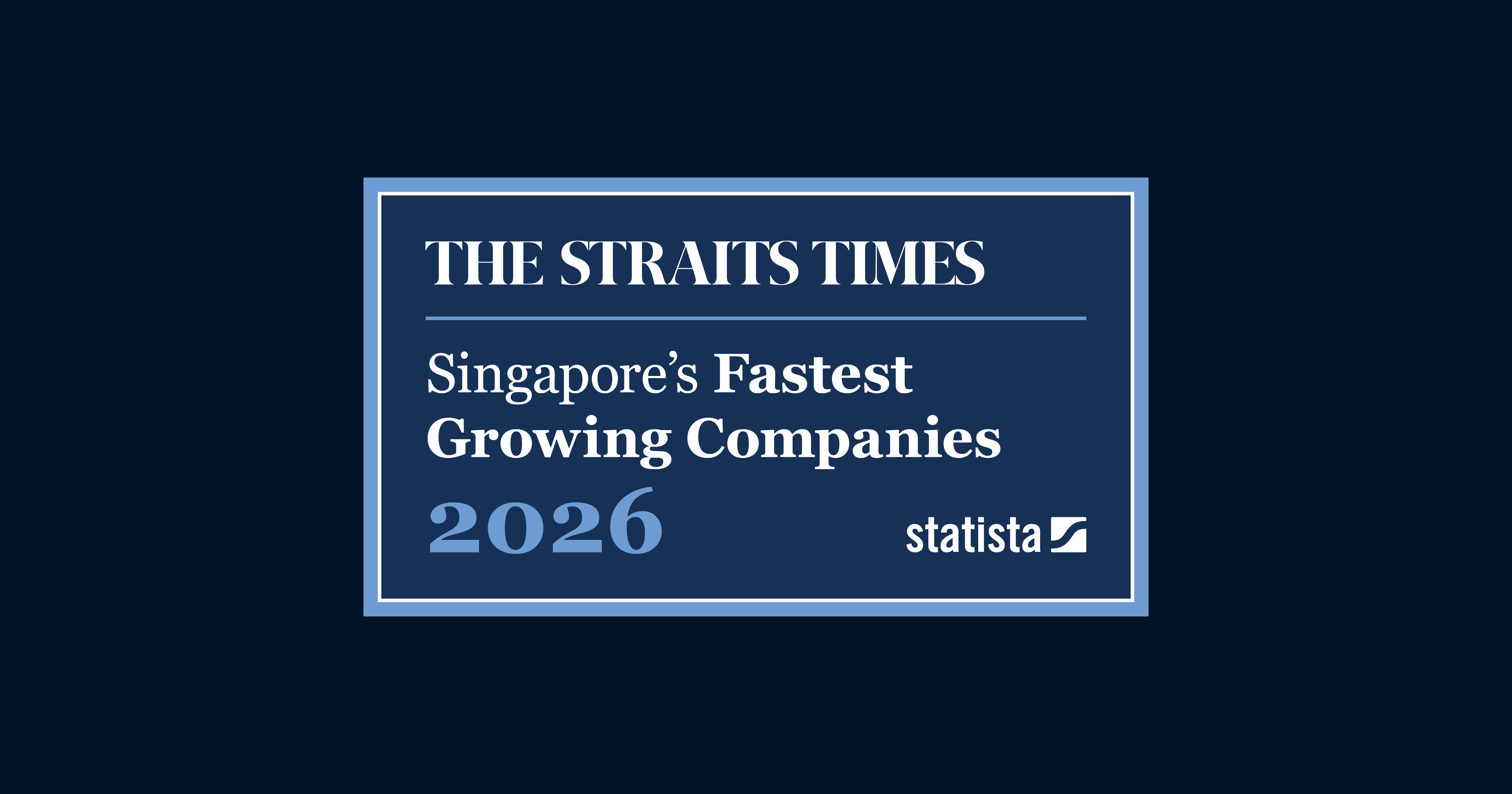 Fastest Growing Companies Singapore 2026 | Statista Rankings