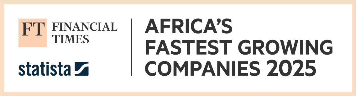 Statista and The Financial Times' Africa's Fastest-Growing Companies 2025 ranking logo.